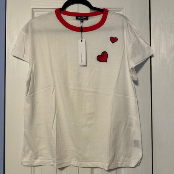 525 America Tshirt w/Hearts - Picture 1 of 4